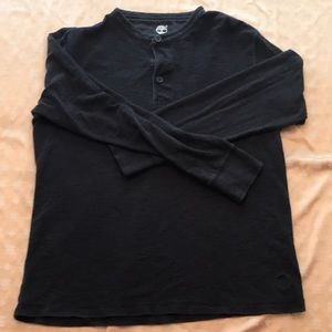 Black Timberland Long Sleeve Shirt